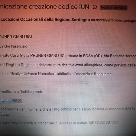 Casa Giulia Con 2 Daire Bosa